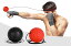 ボクシング パンチングボール リアクションボール トレーニング エクササイズ ボクササイズ ストレス発散 黒 赤 スポーツ