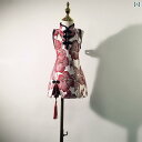 キッズ チャイナドレス ワンピース 子供 女の子 フォーマル 発表会 結婚式 中国風 衣装 レッド