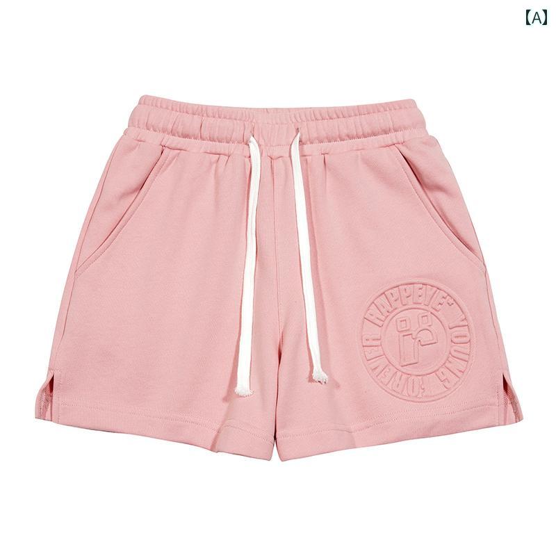 スウェット ハーフパンツ レディース ショート 短パン スポーツ リラックス ボトム...