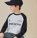 tシャツ キッズ 子供服 男の子 ロンT 長袖 プリント 春秋 綿 ラグラン コットン ホワイト ブラック 韓国