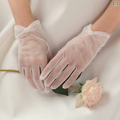 グローブ ショート 手袋 ウエディング 結婚式 ブライダル 花嫁 アクセサリー ビーズ 花 シンプル 透け感 ホワイト グローブ ショート 手袋 ウエディング 結婚式 ブライダル 花嫁 アクセサリー ビーズ 花 シンプル 透け感 ホワイト