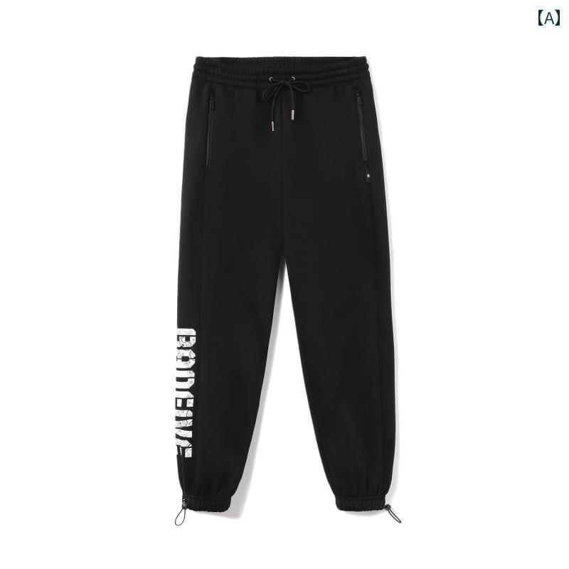 スウェット パンツ バスケットボール メンズ スポーツ アウトドア 運動 秋冬 フリース ファッション ブラック グレー