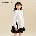 カットソー tシャツ キッズ 子供服 女の子 長袖 タートルネック カジュアル シンプル トップス 冬 ホワイト グレー ブラック ハイネック