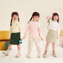 カットソー tシャツ キッズ 子供服 女の子 赤ちゃん ベビー 春秋冬 長袖 タートルネック トップス ホワイト ピンク ハイネック