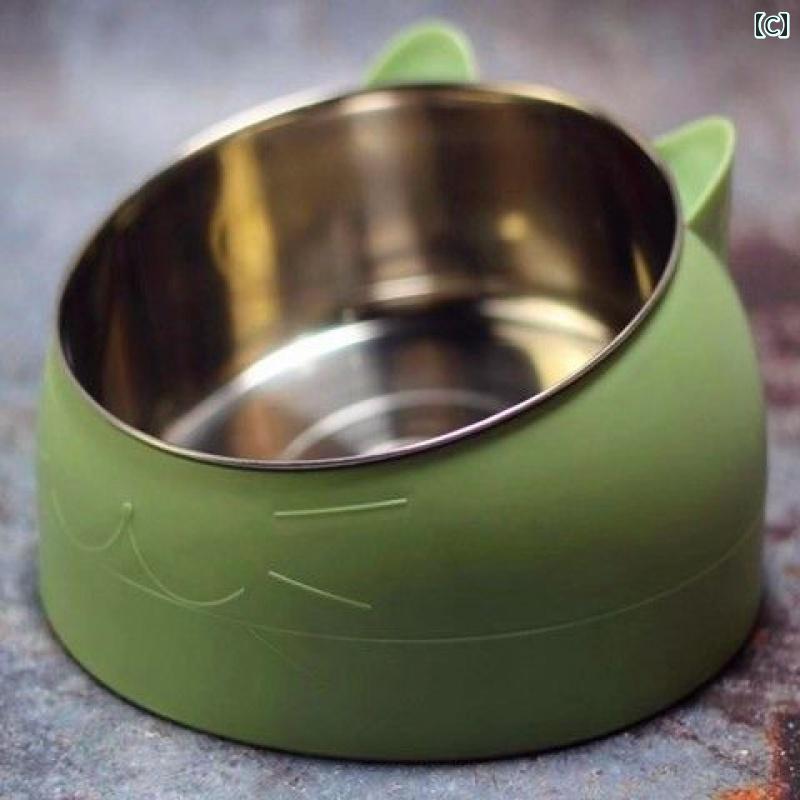 フードボウル 餌入れ 犬 猫 ペット 食器 ダブル ステンレス キャットフード 餌皿 ...