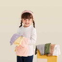 カットソー tシャツ キッズ 子供服 女の子 男の子 赤ちゃん ベビー 秋冬 防寒 長袖 タートルネック トップス ウサギ 恐竜 ホワイト ピンク イエロー