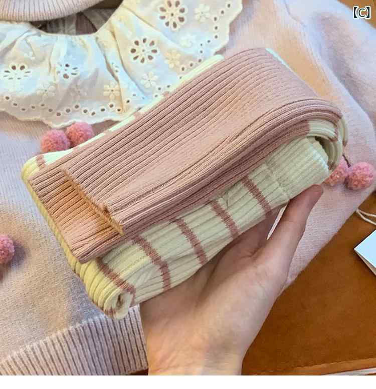 カーディガン キッズ 子供服 女の子 羽織 ニット 秋冬 かわいい セーター レギンス ベージュ ピンク さくらんぼ 3