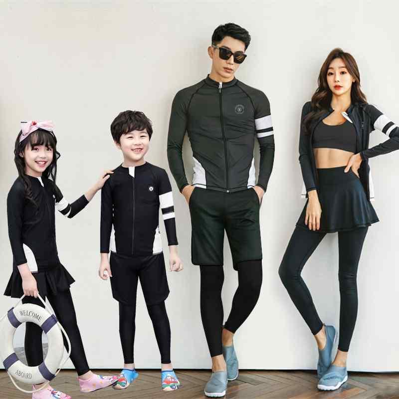 水着 サーフィン ウェットスーツ キッズ 子供 男の子 女の子 スカート 長袖 日焼け防止 紫外線カット ..