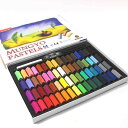 Mungyo　ムンギョ Non Toxic Square Chalk, ソフト Pastel, 64 Pack, Assorted Colors [並行輸入品]