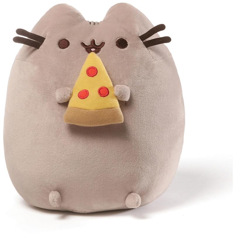 楽天Grams楽天市場店GUND Pusheen Snackables ポップコーンキャット ぬいぐるみ 動物ぬいぐるみ グレー 9.5インチ