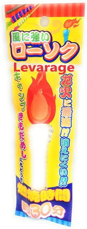 若松屋 燃焼時間約30分 風に強い ローソク ろうそく 花火に最適 消えにくい キャンプ きもだめし