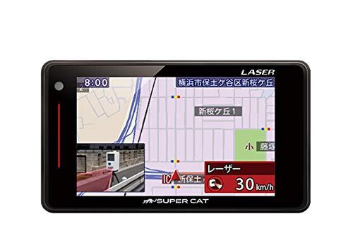 YupiteruユピテルLS310(または同等品GS203)新型光オービス(レーザー式移動オービス)対応3.6型液晶GPS内蔵レーザー&レーダー探知機