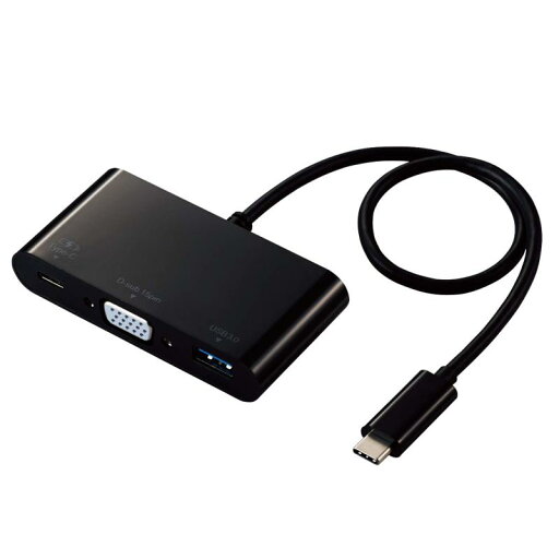 エレコム Type-Cドッキングステーション PD対応 充電&データ転送 Type-C×1 USB3.1(Gen1)×1 ケーブル長30cm ブラック DST-Cシリーズ エレコム Type-Cドッキングステーション PD対応 充電&データ転送 Type-C×1 USB3.1(Gen1)×1 ケーブル長30cm ブラック DST-Cシリーズ