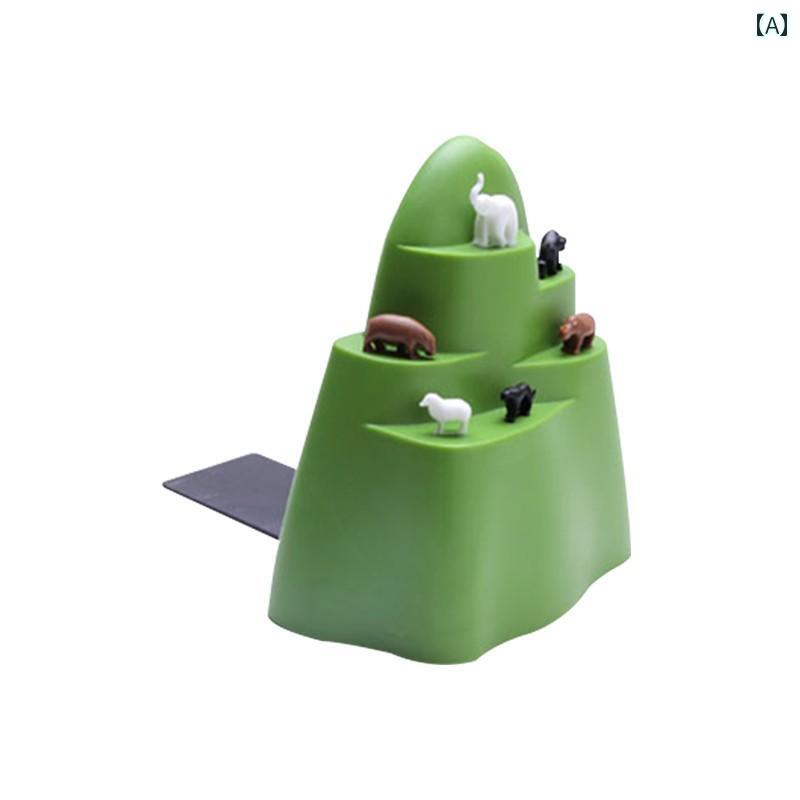 ブックエンド おしゃれ 本立て 仕切り ブックスタンド シロクマ 森 本棚 装飾 インテリア ブッククリッ..