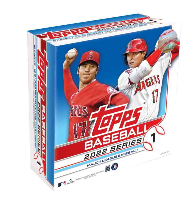 MLB2022ToppsSeries1BaseballWalmartMegaBox(SquareBox)トップスシリーズ1ベースボールウォルマートカードメガボックス(スクエアーボックス)のポイント対象リンク