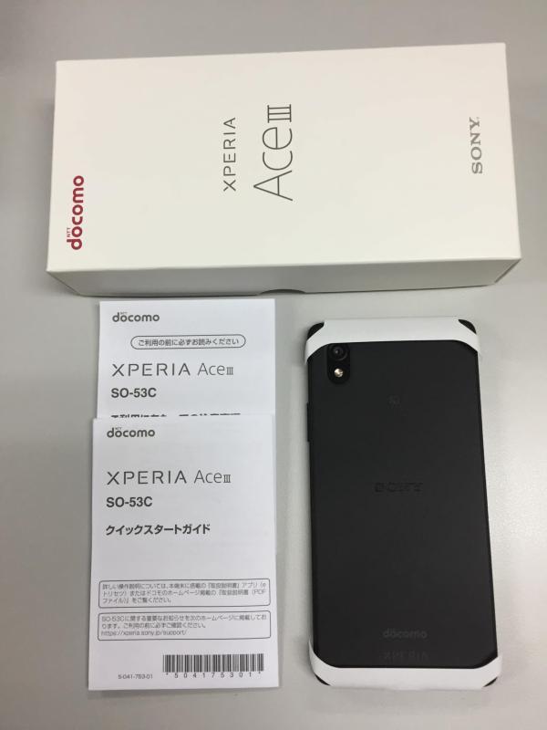 SIMt[ docomo Xperia Ace III SO-53C ubN X}[gtH{