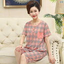 ルームウェア 部屋着 レディース 半袖 婦人 ミセス ママ パジャマ 夏 薄手 クロップドパンツ 綿 高齢者