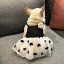 犬服 ドレス ワンピース ドッグウェア かわいい おしゃれ ペット 夏 カジュアル コットン ブラック