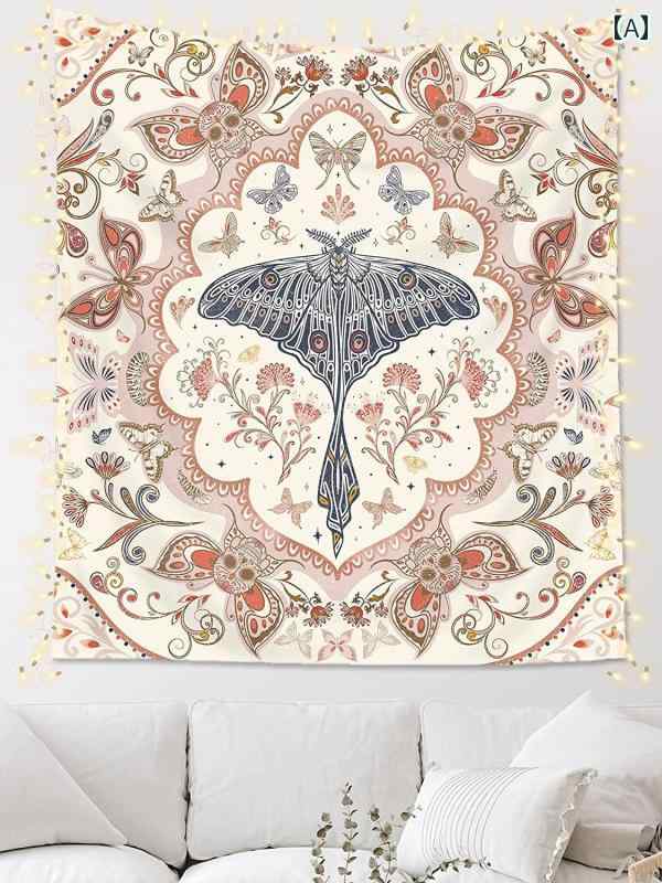 タペストリー おしゃれ エスニック 壁掛け インテリア 装飾 背景 ホーム 部屋 寝室 リビング 東南アジア ボヘミアン 吊り下げ布 アフリカ インディアン部族 幾何学模様