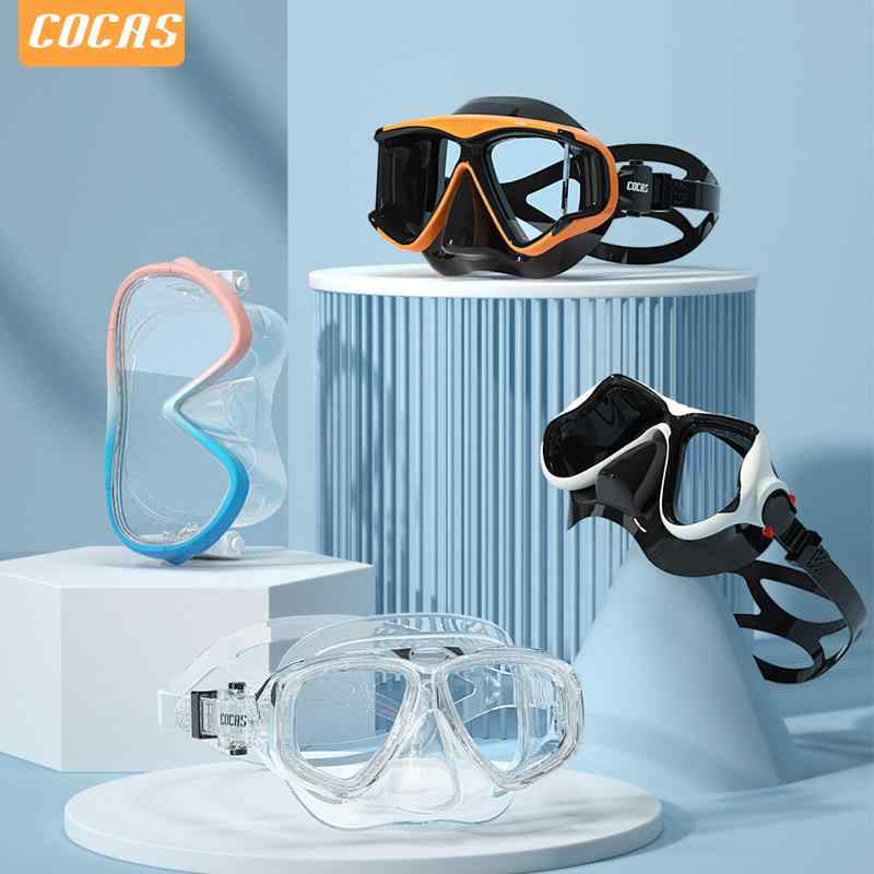 シュノーケル ゴーグル ダイビング マスク アウトドア 防曇 シュノーケリング スキューバ フレーム ス..