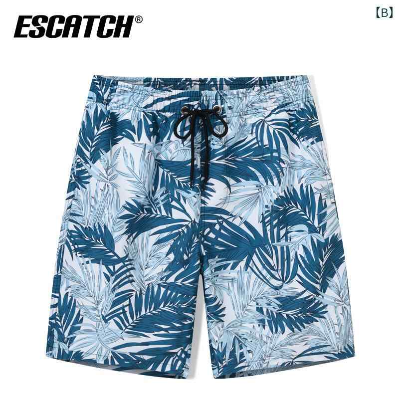 メンズ 海パン 水着 サーフ パンツ ビーチ バカンス プール ショーツ ゆったり 速乾 温泉 水泳 ブラック ブルー イエロー