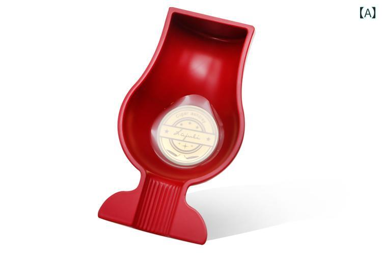 灰皿 葉巻 ワイン グラス 携帯 メタル ミニ おしゃれ レッド イエロー ブラック