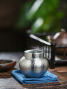 茶筒 ブリキ お茶 保存 キャニスター 紅茶 コーヒー 豆 和風 携帯 密封 缶 レトロ ギフト 銀