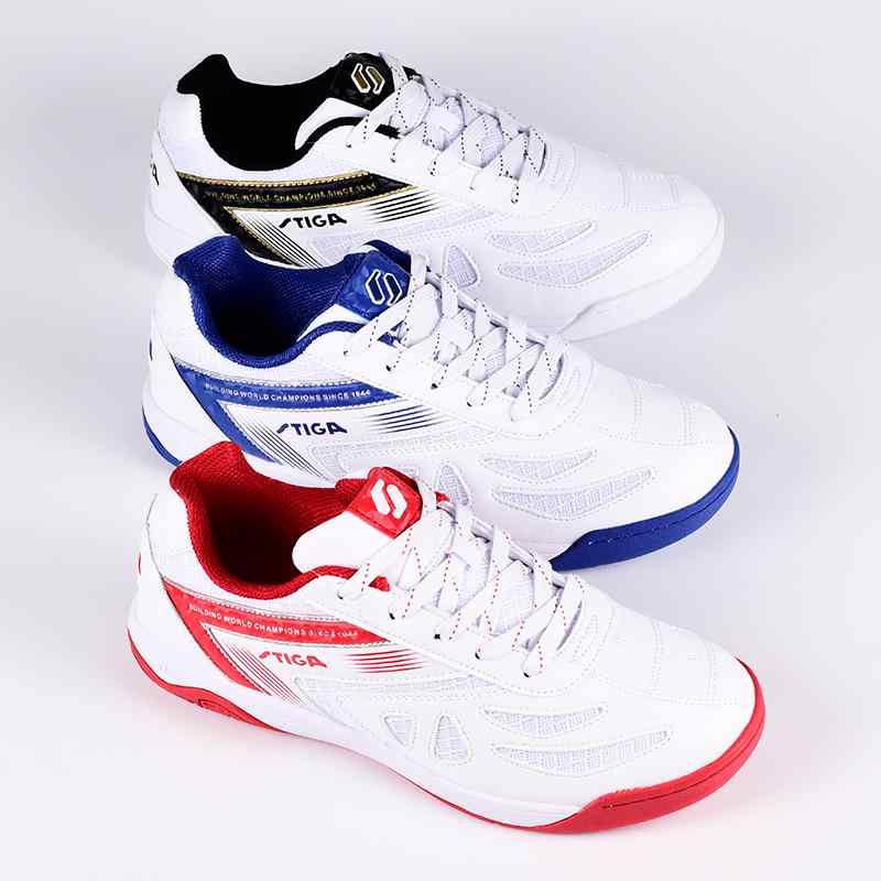卓球 シューズ スポーツ 滑りにくい トレーニング 通気性 ラバー 男女兼用 レッド ブルー ブラック ゴールド