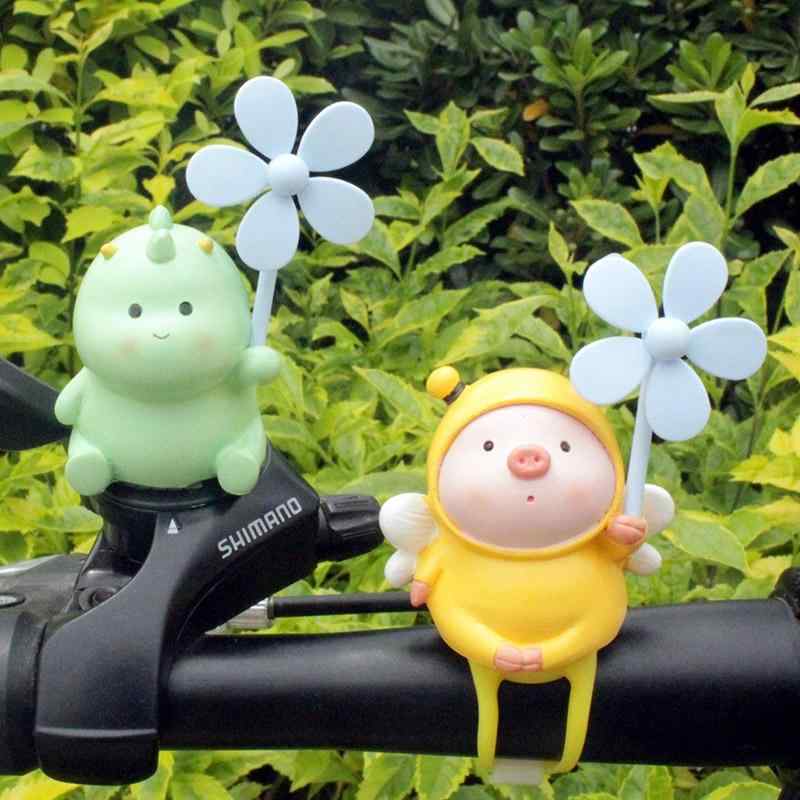 自転車 アクセサリー 装飾 かわいい ミツバチ 豚 恐竜 車 バイク ギフト ハンドル 飾り