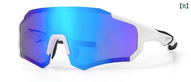 サイクリング サングラス アウトドア ランニング メガネ 偏光 変色 メンズ レディ...