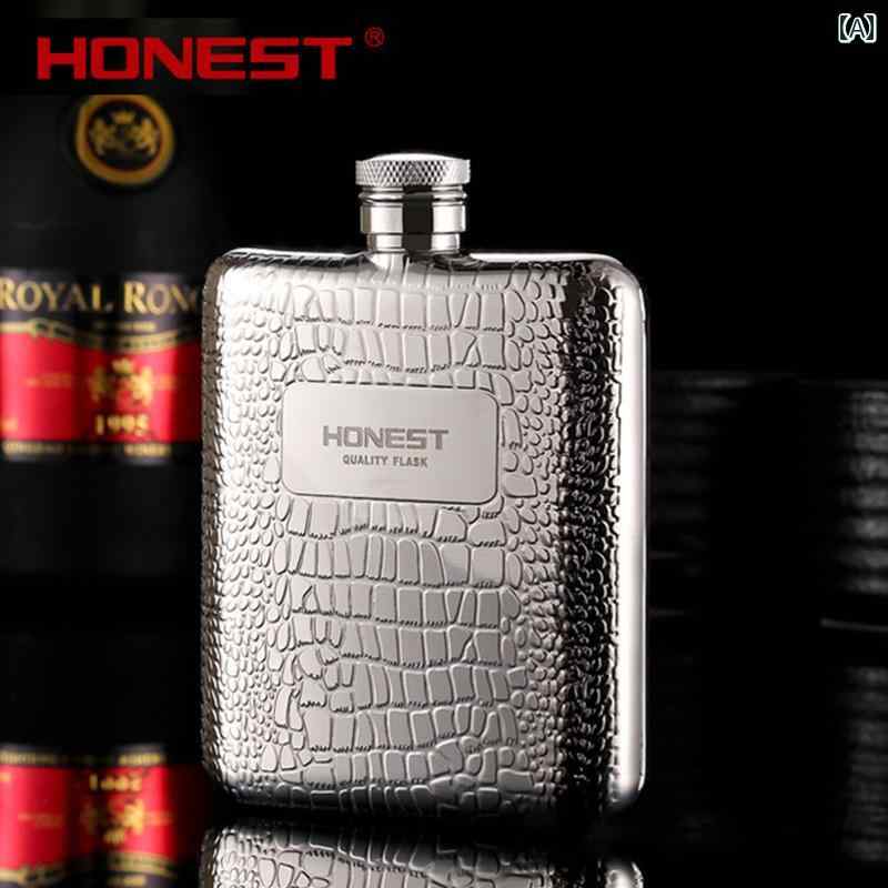 スキットル ステンレス ウイスキーボトル アウトドア キャンプ 登山 水筒 持ち運び 携帯 ヒップフラス..