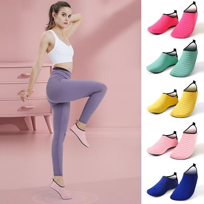 フィットネス シューズ メンズ レディース トレーニング スポーツ ジム ヨガ 縄跳び ダンス 屋内 ソフト ソール 滑り止め ピンク イエロー ブルー