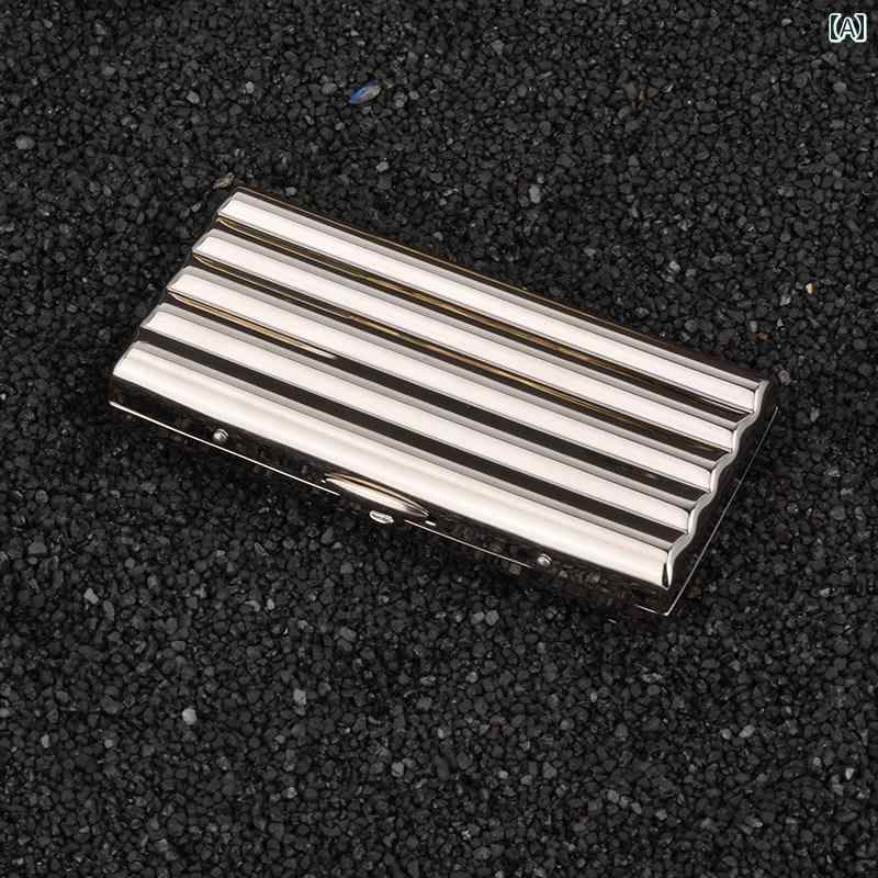 タバコケース おしゃれ かわいい レディース メンズ ポータブル シガレットボックス 薄型 純銅金属