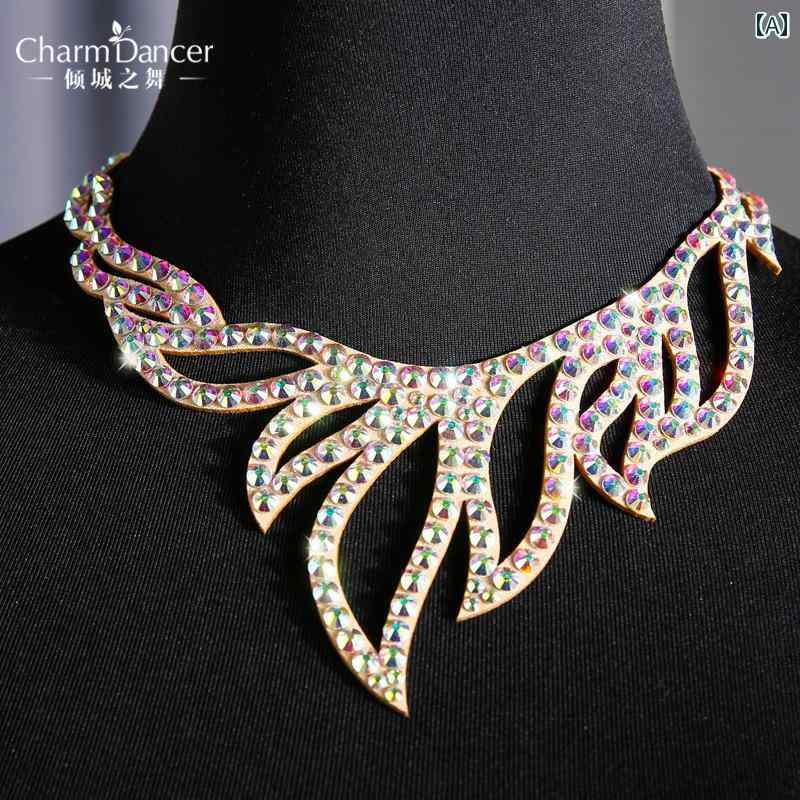 ベリーダンス アラビアン ダンス ネックレス ステージ ジュエリー 競技 アクセサリー