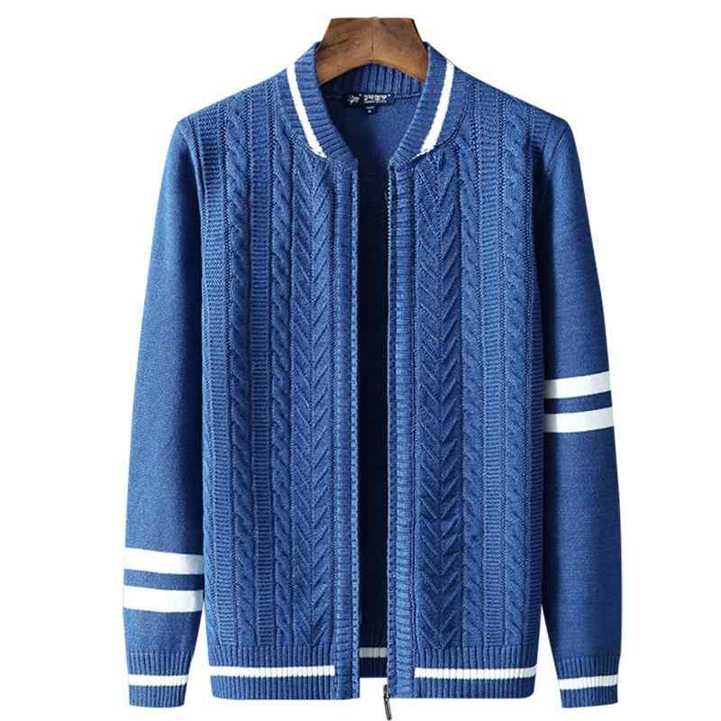 カーディガン メンズ ニット ブルゾン 春秋 薄手 ジャケット セーター 韓国 ファッション 野球 ユニフ..