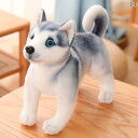 リアル 犬 ぬいぐるみ 子供 大人 男の子 女の子 メンズ レディース ハスキー シミュレーション 人形 装飾 誕生日 プレゼント