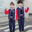 キッズ 子供 セットアップ ジャージ 運動着 男の子 女の子 カジュアル ポロシャツ スカート レッド グリーン