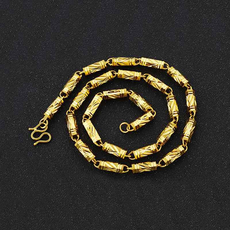 ネックレス メンズ 六字真言 アクセサリー 中国風 エスニック アジアンテイスト サンド ゴールド 竹 ラ..