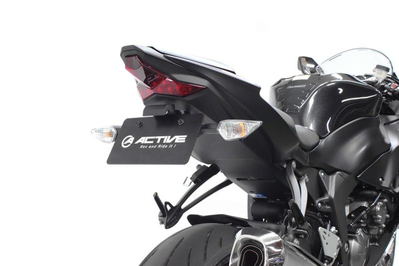 ACTIVE (アクティブ) フェンダーレスKIT LEDナンバー灯付き ブラック ZX-6R 1157094