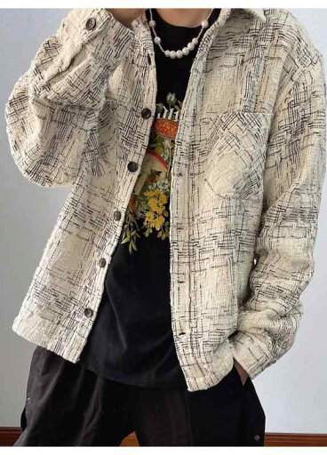 シャツジャケット メンズ レディース おしゃれ かっこいい カジュアル アウター レジャー アウトドア 長袖 ヒップホップ 秋 カップル 白 シャツジャケット メンズ レディース おしゃれ かっこいい カジュアル アウター レジャー アウトドア 長袖 ヒップホップ 秋 カップル 白