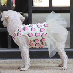 犬服 ドッグウェア フォーマル かわいい おしゃれ ペット 夏 ブルーベリー ストロベリー イエロー