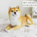 リアル 犬 フィギュア 子供 大人 男の子 女の子 メンズ レディース 柴 シミュレーション 装飾品 床 リビング ルーム ペット 幸運 樹脂 番犬