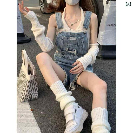 サロペット デニム ショート丈 パンツ レディース オーバーオール つなぎ ダメージ オールインワン サスペンダー ジーンズ 夏 レトロ ストレート ワイドレッグ ストリート ブルー ブラック サロペット デニム ショート丈 パンツ レディース オーバーオール つなぎ ダメージ オールインワン サスペンダー ジーンズ 夏 レトロ ストレート ワイドレッグ ストリート ブルー ブラック