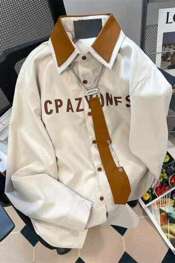 シャツ メンズ レディース おしゃれ トップス レトロ ゆったり カジュアル ファッション 春秋 ベージュ シャツ メンズ レディース おしゃれ トップス レトロ ゆったり カジュアル ファッション 春秋 ベージュ