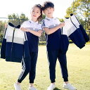 キッズ 子供 セットアップ ジャージ 運動着 男の子 女の子 カジュアル ポロシャツ レッド ネイビー ホワイト