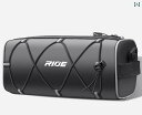 フロントバッグ 自転車 ロードバイク ハンドル サイクリング マウンテン ビーム ヘッド 収納 防水 ライディング アッパー チューブ バー ブラック