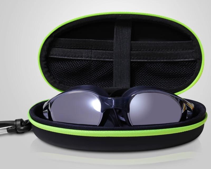 ゴーグルケース 収納 ポーチ スイミング 水泳 大型 防水 バッグ ポータブル アクセサリー ピンク グリ..