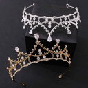 ティアラ ヘアアクセサリー レディース ブライダル ウェディングドレス 王冠 プリンセス シルバー ゴールド