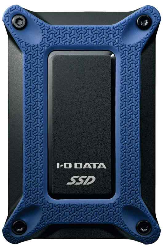 I-O DATA ポータブルSSD USBタイプC 耐衝撃 PS4 Mac 名刺サイズ USB3.1(Gen2) バスパワー SSPG-USCBシリーズ
