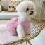 犬服 ドッグウェア フォーマル 結婚式 かわいい おしゃれ ペット 猫 猫 小型犬 ウェディングドレス ピンク